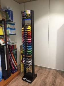 Multilayers scrapbook נייר מדף תצוגת מכתבים חנות/scrapbook נייר אחסון מתלה/מפית תצוגת מדף - Product Image 3