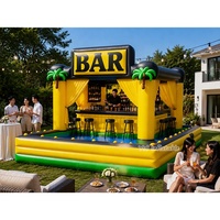 Piscine gonflable avec bar intégré, durable pour le divertissement au bord de la piscine, installation rapide EN14960