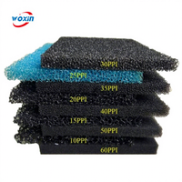 WOXIN Filtres en mousse de graphène 10ppi avec couche de colle, écologiques, haute résilience, pour machine d'hydrodermabrasion et filtration d'air