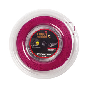 Venta directa de fábrica Cuerda de tenis de nailon asequible y resistente a roturas 1,25mm 1,30mm 1,35mm - Product Image 4