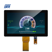 Resolución de 1024x600, 7 pulgadas, IPS GT911, controlador IC RGB, USB, interfaz I2C, pantalla táctil LCD PCAP para hogar inteligente