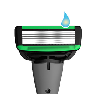 Rasoir manuel Max X7 Series à 7 lames avec tête remplaçable et poignée antidérapante pour hommes - Product Image 3