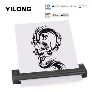 Tattoo Printer Machine Tattoo Stencil Printer Thermal Copier Machine Wireless Battery Tattoo Transfer Printer