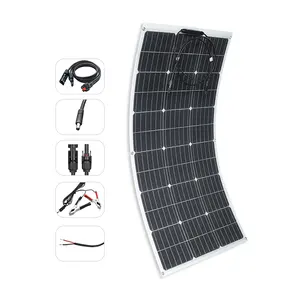 柔性便携式太阳能发电机柔性太阳能电池板高效光伏电池板，全球客户完全满意