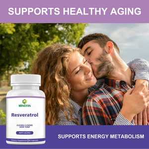 Trans-Resveratrol 1000mg, Extracto de Polygonum Cuspidatum 98% Puro para Apoyo Antioxidante, Salud de la Piel y Antienvejecimiento - Product Image 4
