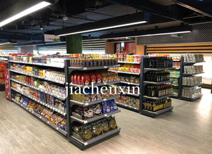 Scaffalatura per Negozi, Supermercati e Minimarket, Bifacciale, Robusta, Metallica, Preassemblata, con 5 Ripiani Solidi - Product Image 3