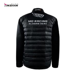 2025 nouvelle mode personnalisé imprimé fermeture éclair à manches longues hiver coupe-vent course veste unisexe Western Vintage Sport Style Bomber manteau - Product Image 3