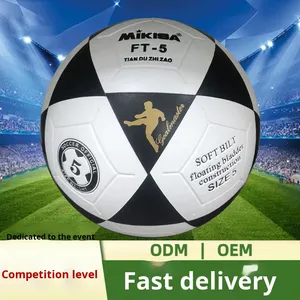 Fornitura Diretta del Produttore di Palloni da Calcio Rivestiti in PVC, Pallone da Calcio N.5 in PU Resistente all'Usura per Allenamento <span class=keywords><strong>e</strong></span> Competizione Adulti - Product Image 3