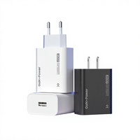 Chargeur mural USB-A rapide 100W QC3.0 avec protection OTP/OVP, adaptateur de voyage haute puissance pour ordinateurs portables et téléphones, prise EU/US