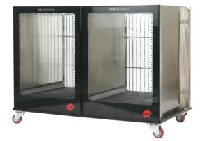 Çok alanlı kuş kafesi yüksek kaliteli ağır tel çelik yetiştiriciliği papağan kafesi üç uzay kuş kafesleri olabilir muhafaza ayrı ayrı - Product Image 5