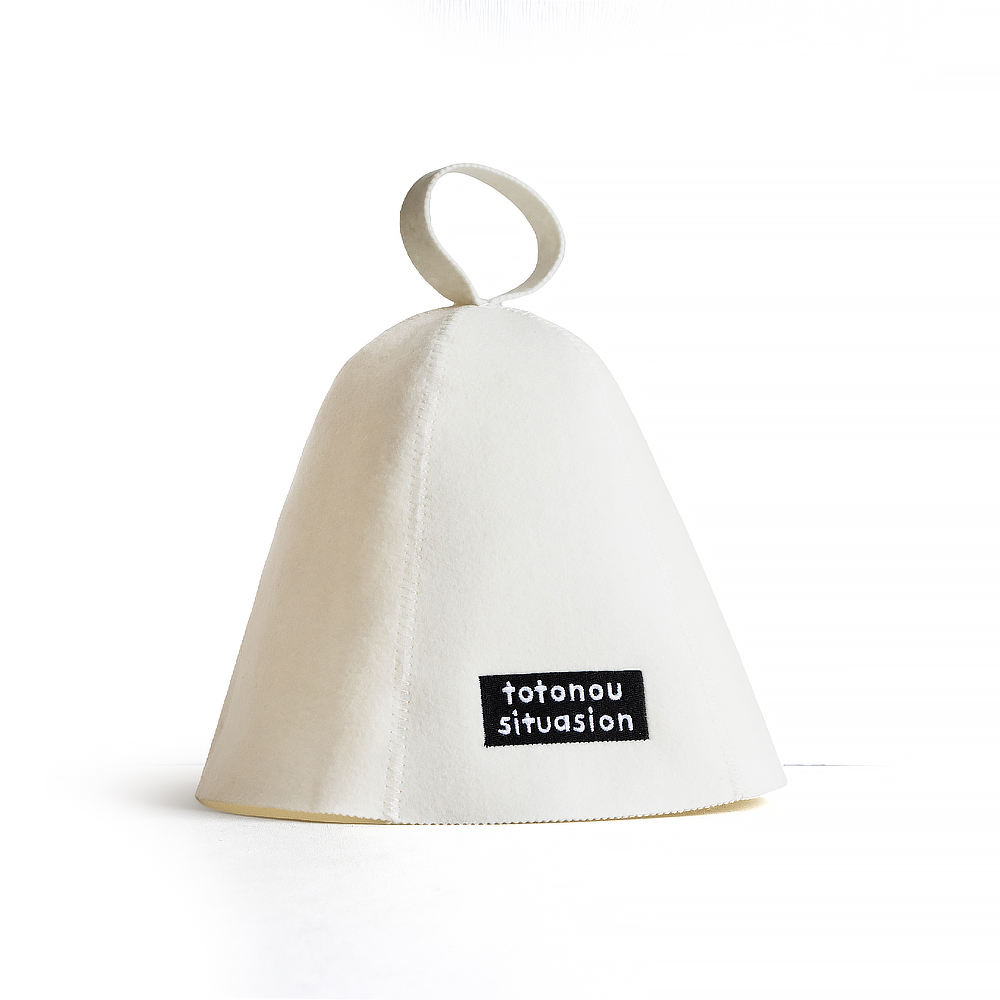 Chapeau de sauna de feutre