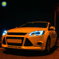 YU GUANG para Ford Focus MK3 2012 2014, Actualización de Faros Delanteros LED, Accesorios para Automóviles, Faro Delantero, Lámpara Frontal, Proyector