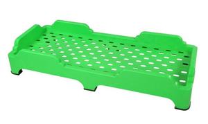 <span class=keywords><strong>Lettino</strong></span> Moderno Colorato in Plastica per Cameretta e Soggiorno, Comodo Letto per Pisolino Scolastico per Asilo - Product Image 4