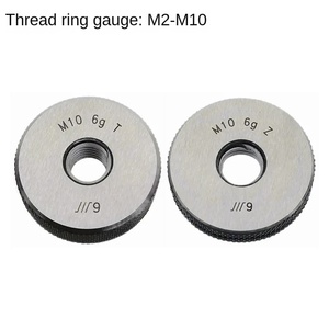 أداة قياس الخيوط الخارجية الدقيقة M2-M40، مقياس حلقي معدني للخيوط الخارجية - Product Image 2