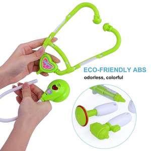 Kit médico para niños, juego de <span class=keywords><strong>juguetes</strong></span> médicos, juego de plástico para niños y niñas, accesorio de disfraz de <span class=keywords><strong>Halloween</strong></span> - Product Image 3