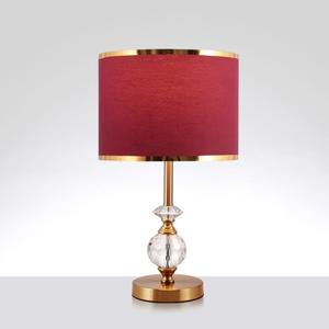 Lámpara de Mesa Roja Moderna y Lujosa para la Dotación Nupcial, Estilo Europeo, para Habitación de Boda, Cálida y Creativa, Regulable, con 1 Año de Garantía - Product Image 4