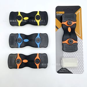 Double-Headed Scraper Plastic Flat Blade Portable For Window Film Removal And Tile Grout Cleaning Tool - Product Image 1