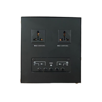 Stabilisateur de tension automatique monophasé SOV TM-5000VA avec relais régulateur, affichage numérique LED et interrupteur de bypass