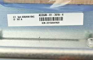 ACQ58001361A4 ACQ580-01-361A-4 132kW VFD ตัวแปลงความถี่ 480V 3 เฟส อะไหล่ไดรฟ์ - Product Image 1
