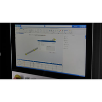 Centre d'usinage CNC 4 axes OUWO avec rotation de l'axe 180 degrés pour l'usinage de profilés en aluminium sur trois faces en une seule opération de serrage