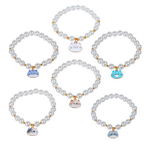 Toptan dekore inci köpek kedi kolye - Product Image 2