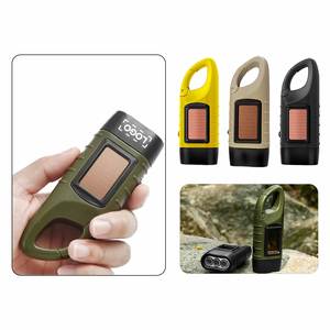 Linterna Solar con Logotipo Personalizado, Generación de Energía Manual, Luz Potente, Carga Solar, Linterna LED de Emergencia para Desastres - Product Image 2