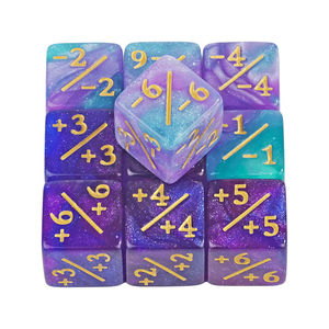 12 pièces jeton dés compteurs marbre Cube D6 dés pour <span class=keywords><strong>fidélité</strong></span> CCG MTG créature Stats <span class=keywords><strong>carte</strong></span> accessoires <span class=keywords><strong>de</strong></span> jeu - Product Image 1