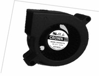 Ventilateur électrique Crown BGE06025_12X, ventilateur axial basse pression à courant continu avec roulement à billes FMB/2 pour siège de voiture