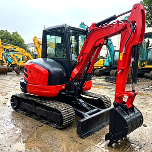 รถขุด KX155 ปี 2023 ใช้งานน้อย 5.5 ตัน มอเตอร์ 0.2 ลูกบาศก์เมตร ความจุบุ้งกี๋ 0.2 ลูกบาศก์เมตร ชิ้นส่วนไฮดรอลิก KYB ยี่ห้อ Denison กำลัง 18.5 กิโลวัตต์ - Product Image 1