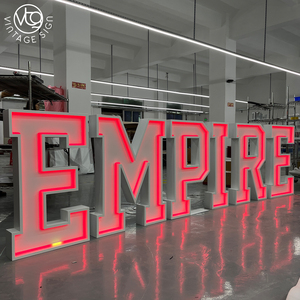 Letras de Neón Decorativas <span class=keywords><strong>para</strong></span> Eventos, Alquiler de Letras LED Grandes, Letras Metálicas Grandes con Luces en Venta - Product Image 6