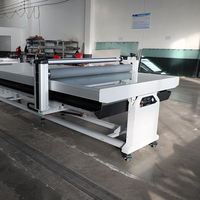 LeFu LF1736-B4 Applicateur pneumatique semi-automatique à plateau plat, moteur, largeur de laminage maximale 5,2 pieds, adhésif thermofusible, boîtier en bois, 110-220V