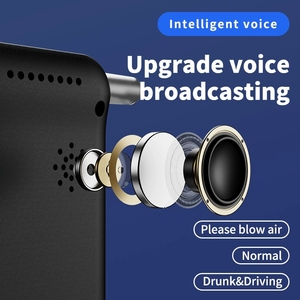 เครื่องตรวจจับแอลกอฮอล์ในลมหายใจดิจิตอลความแม่นยำสูงพร้อมเครื่องทดสอบแอลกอฮอล์แบบใช้แล้วทิ้ง10ชิ้นสำหรับการชุมนุมในครอบครัว - Product Image 4