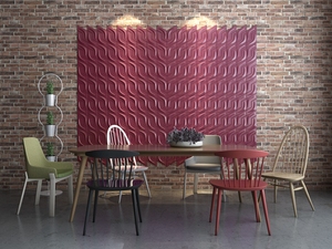 Panneau mural en similicuir 3D à coller, décoration intérieure, panneau mural en cuir pour chambre à coucher - Product Image 2