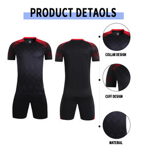 เสื้อฟุตบอลผ้าซับเหงื่อแห้งเร็วพิมพ์ลายตามสั่ง สินค้าขายดีประจำปี 2025 - Product Image 4