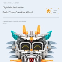 Nouvel arrivage Wanzhi 80548061 – Blocs de construction en plastique ABS, robot programmable télécommandé, jouet éducatif à assembler électriquement