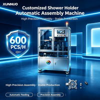 Machine d'assemblage automatique de supports de douche XUNNUO contrôlée par PLC 1000W, garantie 1 an