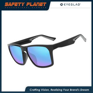 Lunettes de soleil de sécurité unisexes de style décontracté Lunettes de soleil de marque polarisées avec boîte à lunettes conçue - Product Image 2