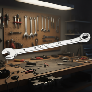 Clé combinée Stanley 9 mm métrique à embout ouvert et à embout fermé pour réparation mécanique - Product Image 3