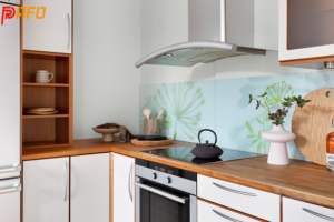 Gabinetes de Cocina Clásicos Modernos de Madera Maciza, Diseño Modular Inteligente, Estructura de MDF, Panel de Puerta Tratado con Laca, Laminado - Product Image 6