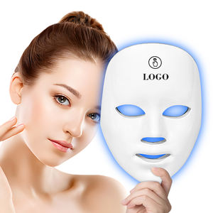 Masajeador Facial LED Recargable USB Inalámbrico Portátil con Terapia de 7 Colores y Logotipo Personalizable, Máscara Facial Eléctrica LED - Product Image 5