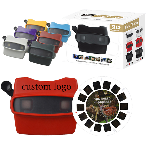 OEM 3D Photo Slide Viewer Toy for Kids CPC Certified Science Education Gift Personalized Reels & Wedding Souvenir