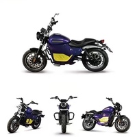 Moto électrique de tourisme JILA puissante 72V 8000W, vitesse élevée supérieure à 80 km/h, moto sportive avec batterie au lithium et capacité de charge de 250 kg