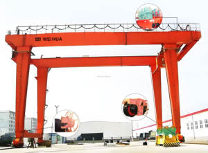 Exterieur 10t à 50t U Type Rail Opérations latérales de levage et de déplacement de grands objets Grue à <span class=keywords><strong>portique</strong></span> à double poutre - Product Image 6