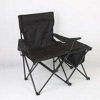 Chaise de plage pliante en aluminium, à dossier complet, légère, facile à transporter, avec sac de rangement de Table, pour Camping