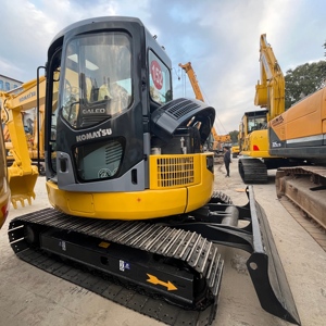 KOMATSU Used PC78US Tight Tail Swing 7.8Ton 8Ton 7.8T 8T PC78 <b>PC</b> 78 US <b>Mini</b> Excavator for Confined Space Work - Product Image 4