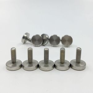 Stainless Steel Decorative Nails M4x12 Round Head Screw Type For Glass Mirror Advertising Fixing - Product Image 1