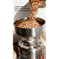 Machine commerciale entièrement automatique pour la fabrication de beurre de noix, de pâte d'arachide, de pâte de sésame et de tahini, broyeur et moulin colloïdal