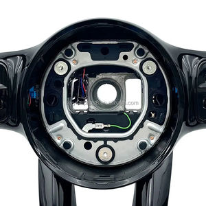 Volante personalizado de fibra de carbono de cuero perforado para Mercedes Benz A45 <span class=keywords><strong>AMG</strong></span> C43 63 <span class=keywords><strong>AMG</strong></span> <span class=keywords><strong>CLA</strong></span> 45 CLS 63 <span class=keywords><strong>AMG</strong></span> 2015Pantalla LED - Product Image 2