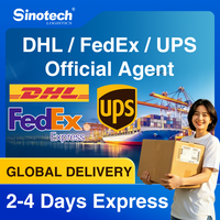 Servicio de Envío Puerta a Puerta DHL FEDEX UPS Express, Agente de Transporte de China a Reino Unido, Alemania, Francia, España, Países Bajos, Europa