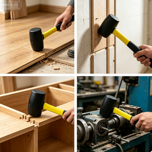 <span class=keywords><strong>Marteau</strong></span> en caoutchouc décoratif et artisanal <span class=keywords><strong>de</strong></span> haute qualité OEM, <span class=keywords><strong>de</strong></span> qualité industrielle, durable, pour carrelage céramique - Product Image 3